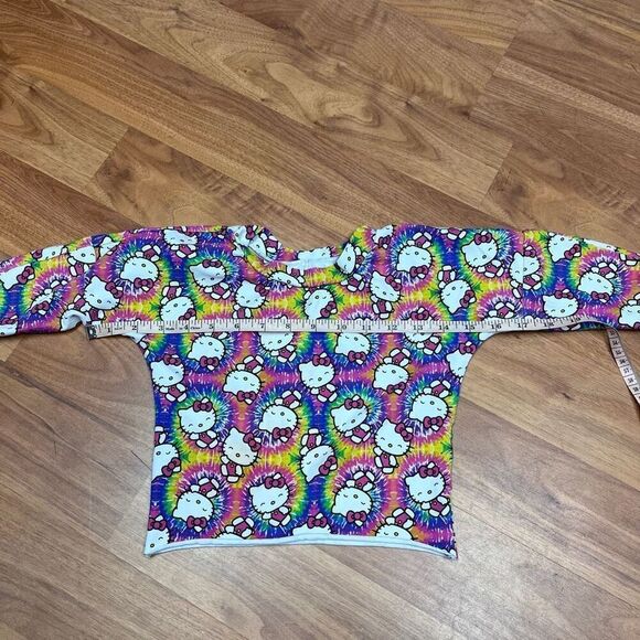 Baby Liv Boutique Kids Long Sleeve Hello Kitty Tie-Dye Top Size 3T - Picture 5 of 8
